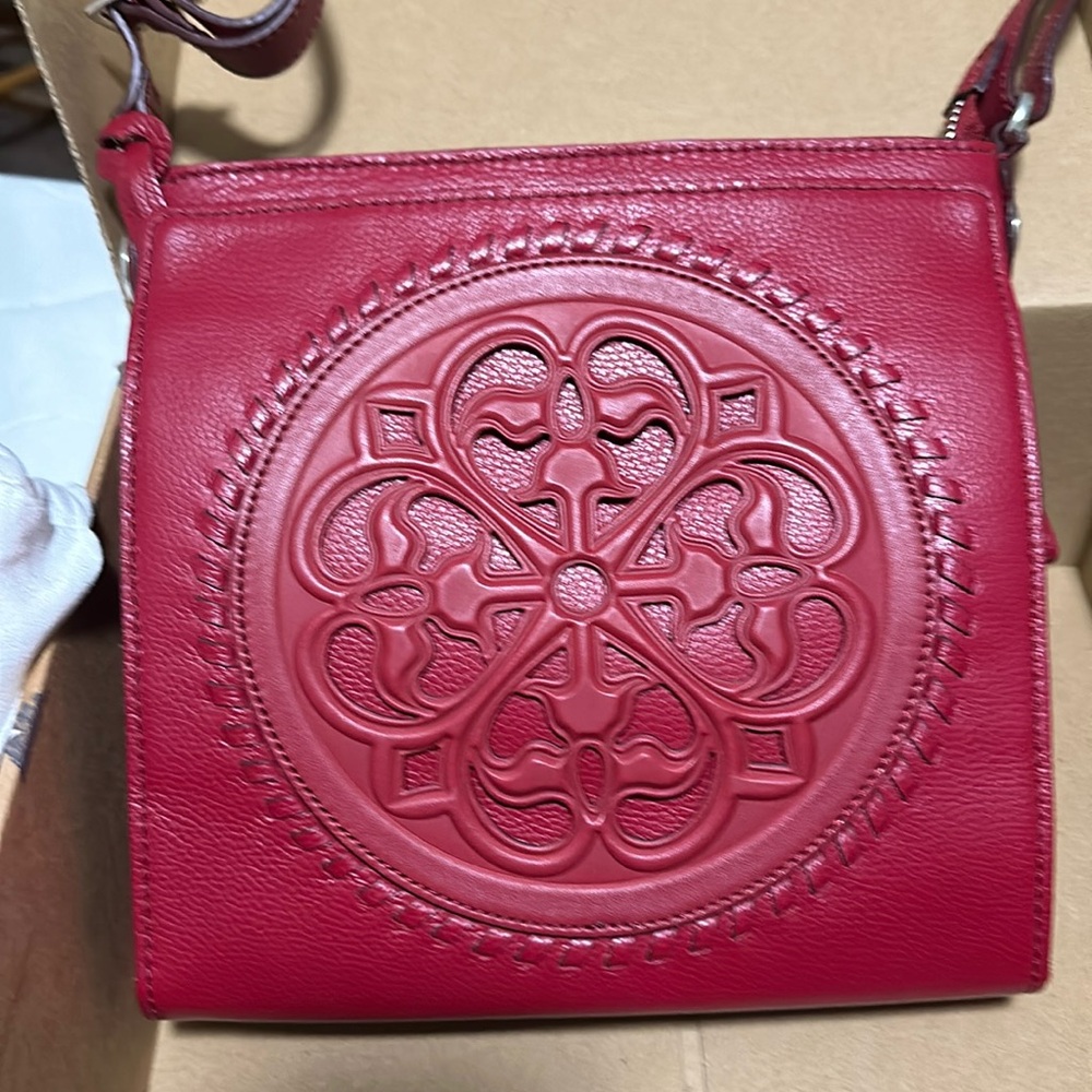 Brighton Ferrara Crossbody - Lipstick